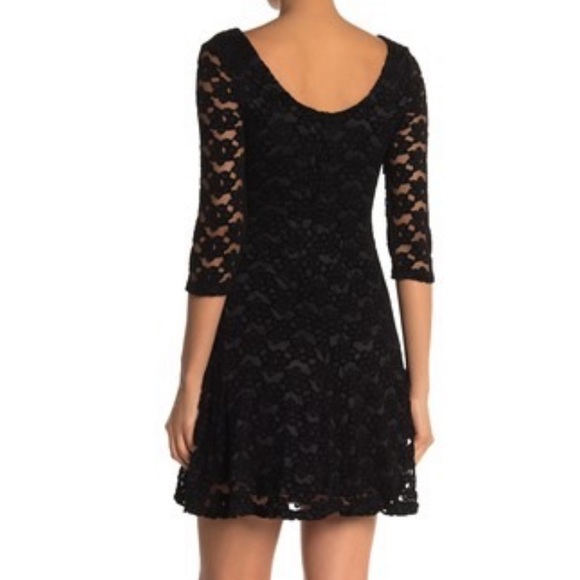 | Papillon | black lace dress. Size S. - Picture 2 of 6